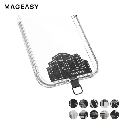 MAGEASY Strap Card Motion Edition 通用手機隨型掛繩片 掛繩夾片 掛繩墊片✿80D024